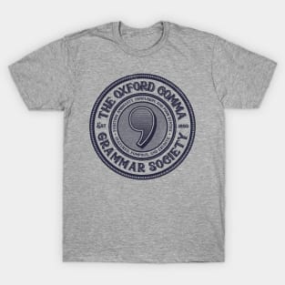 The Oxford Comma Grammar Society T-Shirt